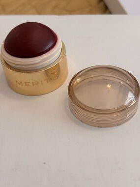 Merit Flush Balm Cream Blush/lip Shade Apres